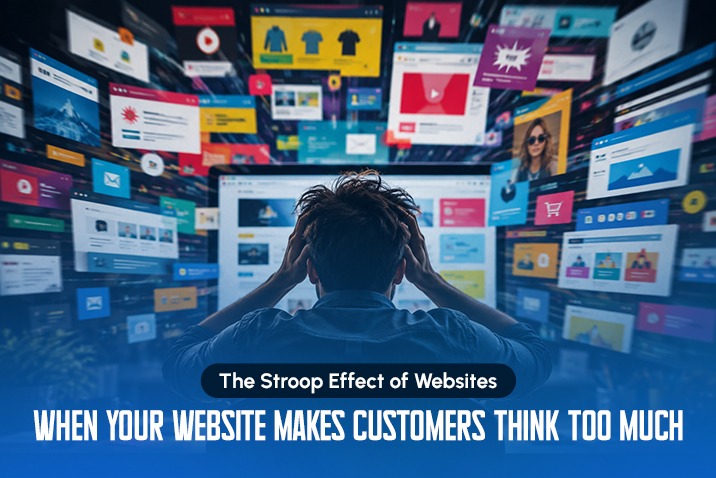The Stroop Effect of Websites