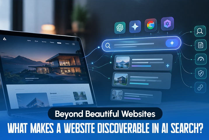 Beyond Beautiful Websites: What Makes a Website Discoverable in AI Search?